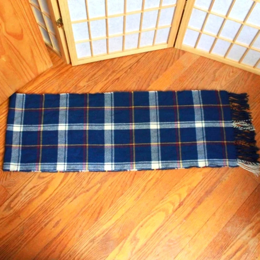 Unknown Brand Plaid Print Unisex Scarf